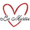 The Red Heart Glitter Bride