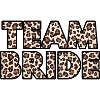 Team Bride Leopard