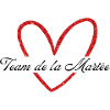 Red Heart Glitter Bride Team