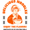 Delicious Noodles Enjoy