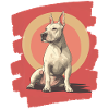 Bullterrier Kampfhund Hunderasse