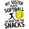 Funny Softball Saying Siblings