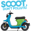 Eco-friendly e-scooter