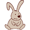 Lapin s’ennuie Ennuyeux Gros potelé