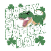 Happy St. Pat-Rex Day