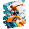 Surfeur Surf Planche de surf Surf