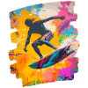 Surfer Surfing Surfboard Surfing