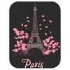 Pink Blossom Eiffel in Paris