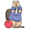 Beaver Bowling Bowling Ball