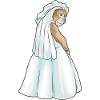 Monkey Bridal Veil Wedding