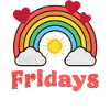 I love fridays Graphic