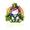 Lepricorn San Patrizio Magico Unicorno Charm