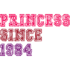 1984 Birthday Princess