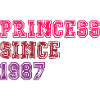 1987 Anniversaire Princesse