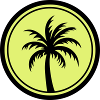 Palme Urlaub Symbol