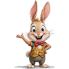 Lapin heureux