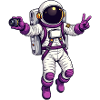 Atronaut mit Kamera