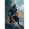 Poster Illustration Chevalier