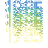 Anneaux Année Concentrique 1965 2015