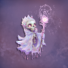 Magical melodies of the cute skeleton.