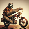 Sloth Biker Wanderer