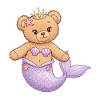 Teddy Bear Mermaid