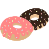 chocolate donuts