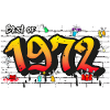 Graffiti rétro 1972 – 53 ans d’audace