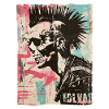 Punk Rock Skull Design