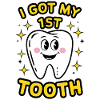 My First Tooth Baby Design