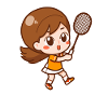 Badminton Filles