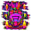 Neon Style UV House Party