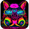 Neon UV motiv festival trend stil
