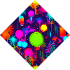 Neon Stil UV House Style
