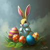 Hasi & die Ostereiersuche