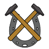 Horseshoe Blacksmith Horse