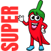 Pepper Hero: Playful Chili Mascot