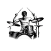 Drum Chief Schlagzeuger Drummer