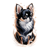 Magical Chihuahua with Stars