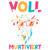 Vache entièrement mutilée