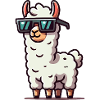 Llama Sunglasses Cool