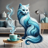 Cat and Coffee