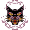 Wild Cat Tattoo Style