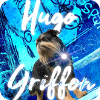 HuggieGriffon Blue Square