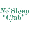 Ingen Sleep Club-typografi