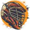 Lacrosse Helmet Graphic