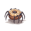Donut Spider Funny Creative Motif