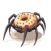 Donut Spider Funny Creative Motif