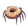 Donut Spider Funny Creative Motif