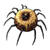 Donut Spider Funny Creative Motif
